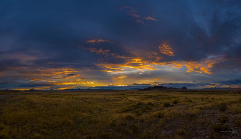 photograph of Sunset in Utah's West desert