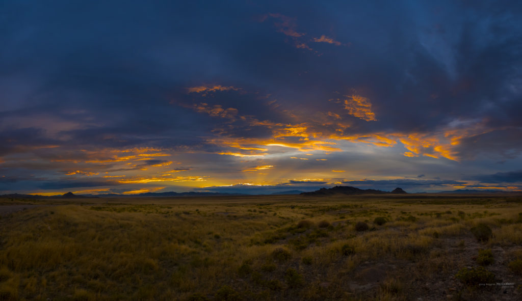 photograph of Sunset in Utah&#039;s West desert
